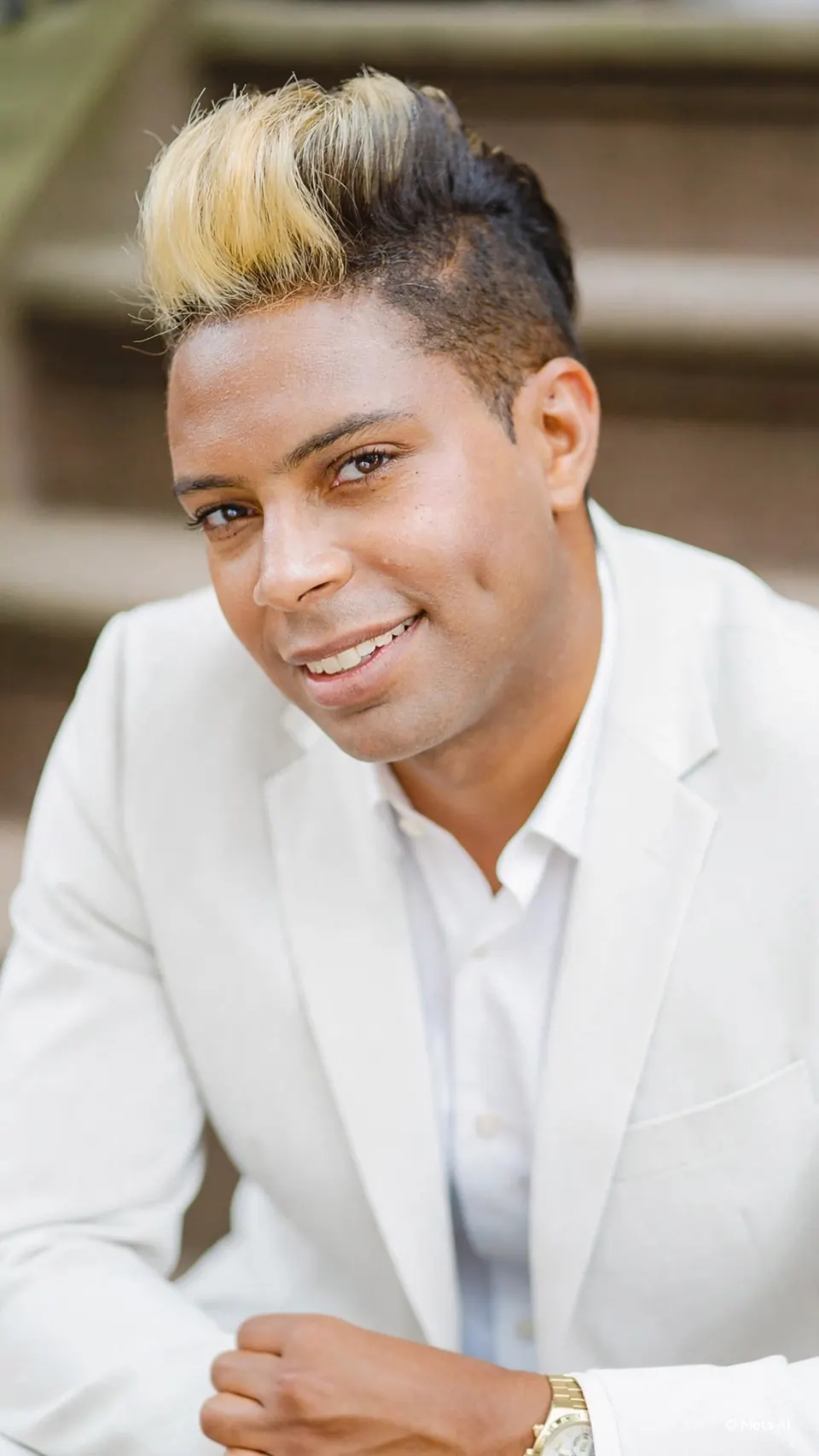 Kyle Savage, emcee of the Golden Light Wellness Forum