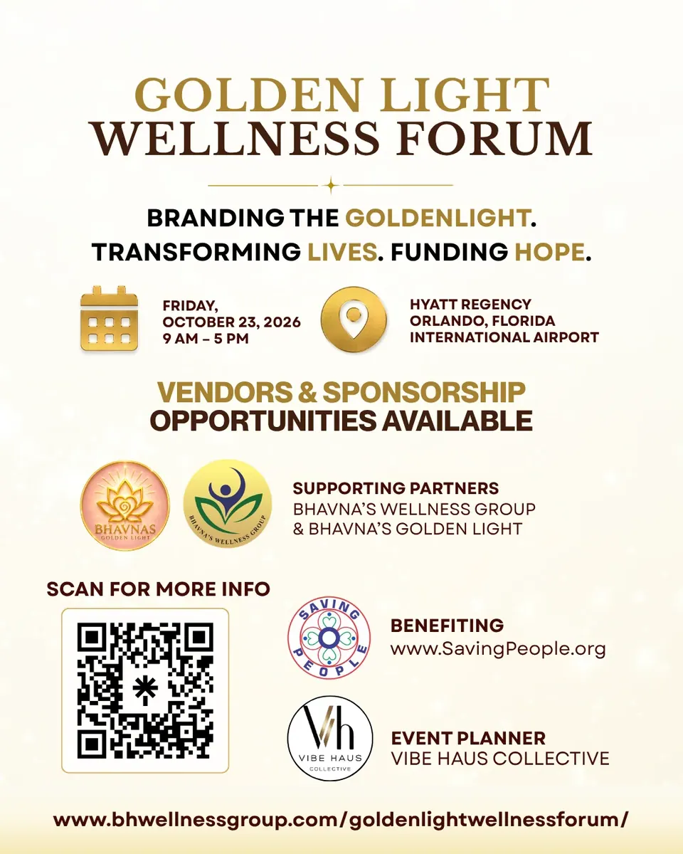 Golden Light Wellness Forum 2026 poster